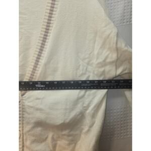 Pink Republic womens size XL cream cardigan with two front pockets 7207